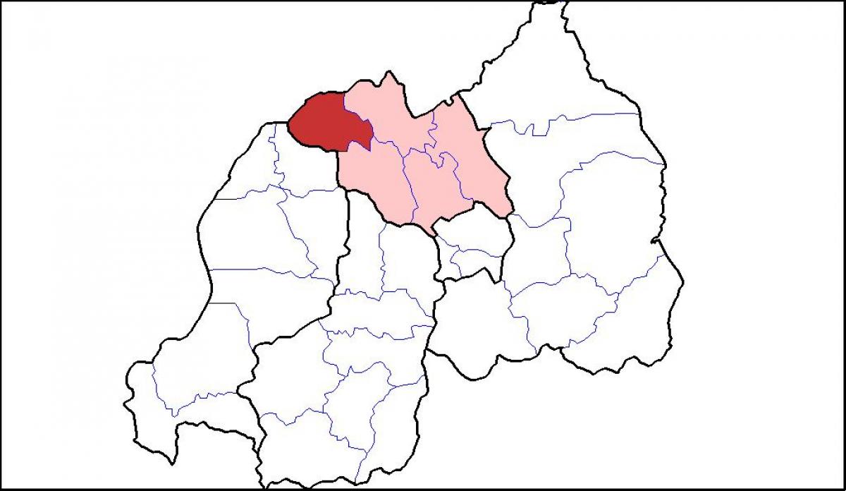 خريطة musanze رواندا