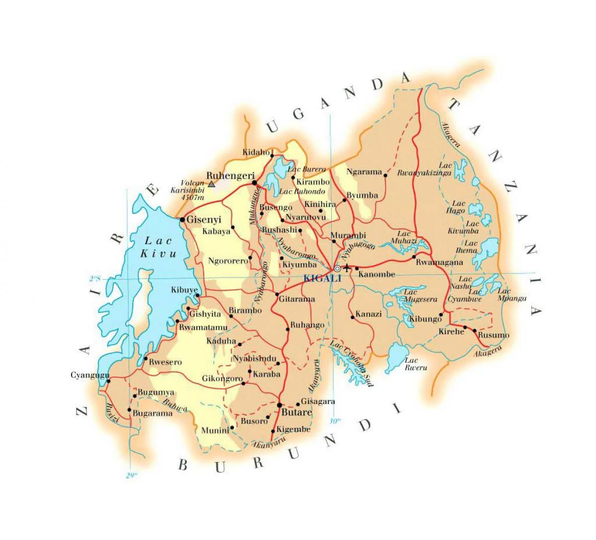خريطة الطريق رواندا