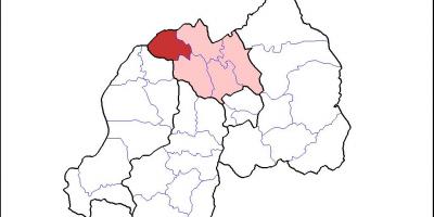 خريطة musanze رواندا