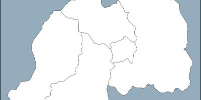 رواندا خريطة مخطط